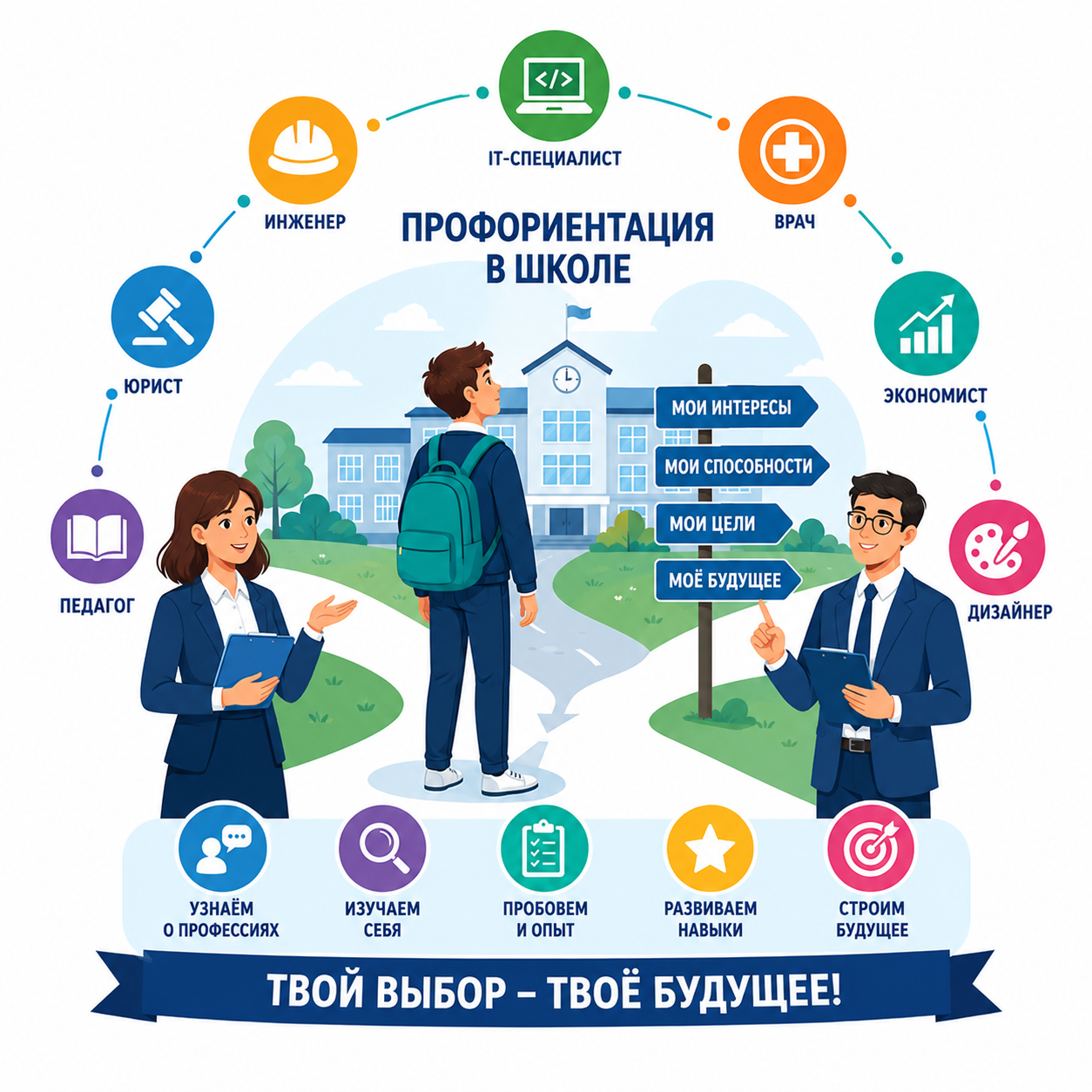 Профориентация.
